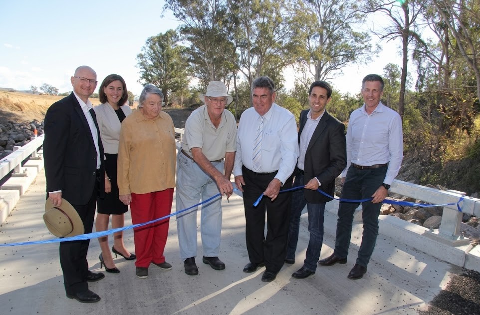 QBC community opening ceremony - ribbon-cutting attended by residents and local representatives